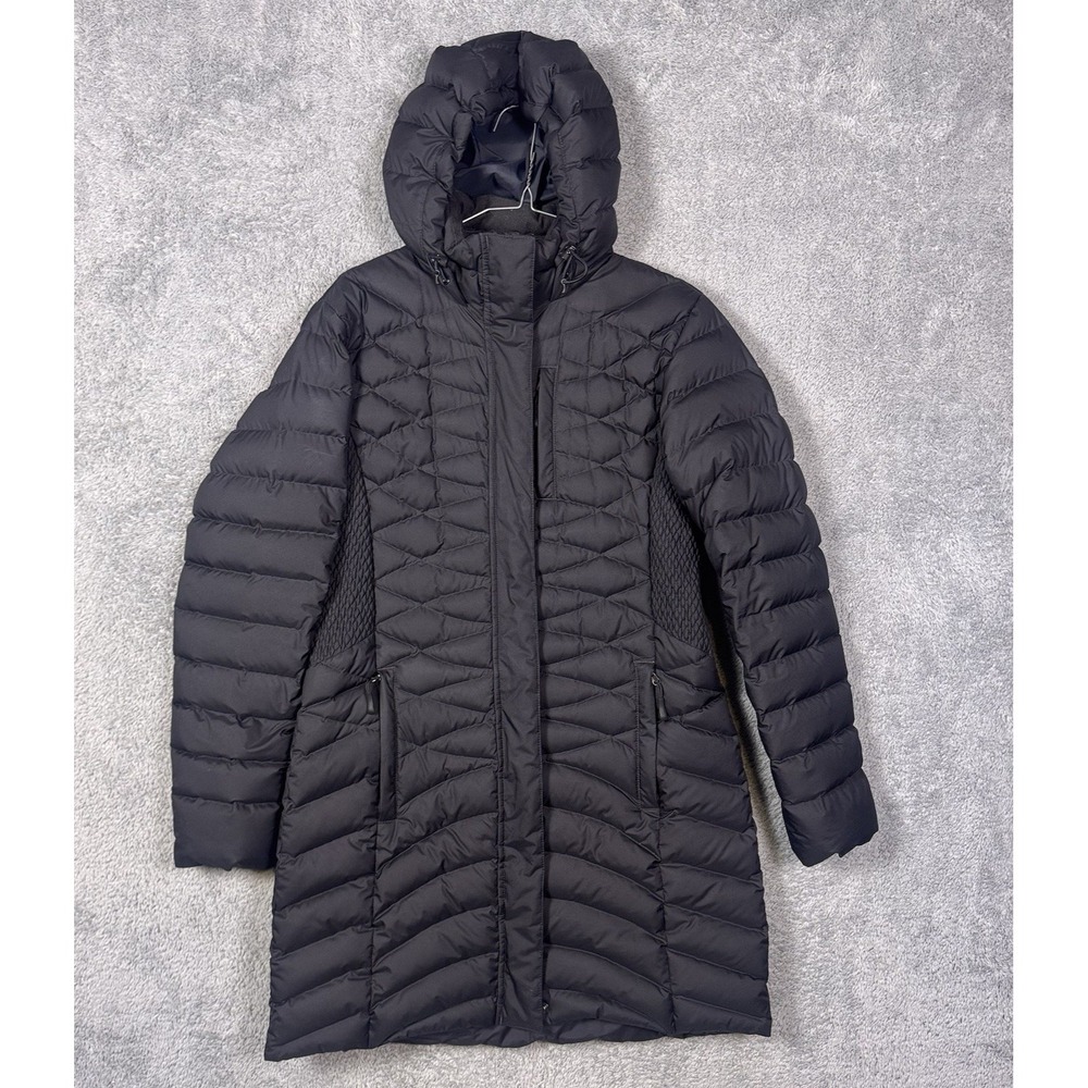 Duluth Jacket Womens XS Parka Cold Faithful Duck Down Pertex Quantum Trench Long